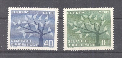 Germany 1962 Europa CEPT MNH AC.291