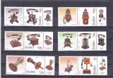 ROMANIA 2023 - RASNITE, VINIETA DIN MINICOALA DE 8 TIMBRE, MNH - LP 2429, Istorie, Nestampilat
