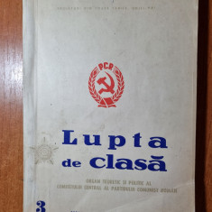 revista lupta de clasa martie 1972