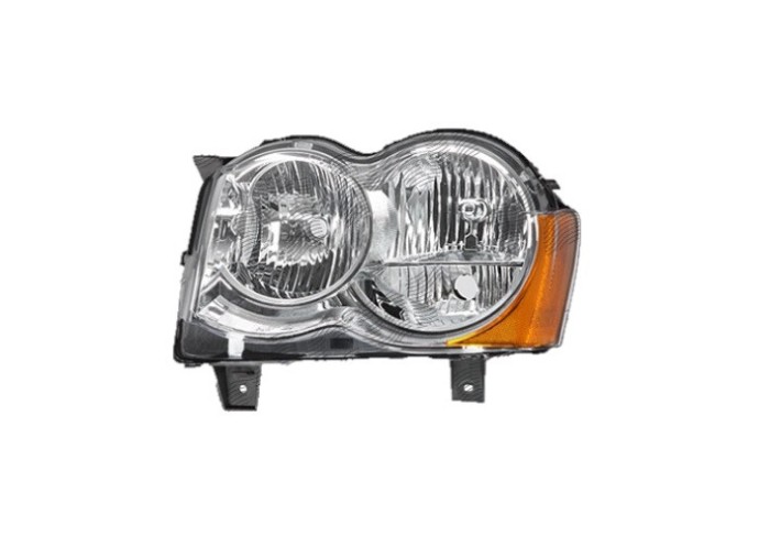 Far Jeep Grand Cherokee (WH), 2008-07.2010, partea Stanga, TYC, Tip=USA; tip bec HB3+HB4; manual; halogen
