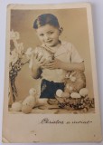 Hristos a Inviat , fotografie epoca
