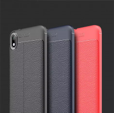 Husa / Bumper Antisoc model PIELE pentru Xiaomi Redmi 7A foto