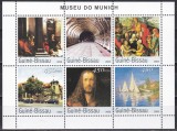 Guineea Bissau 2003 - Mari muzee ale lumiii - M&uuml;nchen, Bloc, MNH, Nestampilat