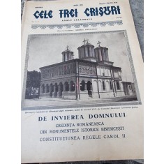 Cele Trei Crisuri, AnaleCulturale nr.3-4/martie-aprilie 1938