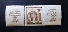 Boemia și Moravia 1941 Aniversare W.A. Mozart Timbru 30h Teatrul Stărilor &Icirc;ncadrat de 2 Cupoane Partitură Don Giovanni MNH Neștampilat - A0029