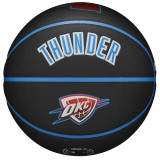 Cumpara ieftin Mingi de baschet Wilson NBA Team City Collector Oklahoma City Thunder Ball WZ4016421ID negru