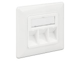 KEYSTONE ANSCHLUSSDOSE 3 PORT KOMPAKT 86194 DELOCK