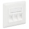 KEYSTONE ANSCHLUSSDOSE 3 PORT KOMPAKT 86194 DELOCK