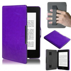 Husa Smart Amazon Kindle Paperwhite 1 2 3 + folie + stylus foto