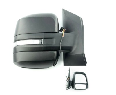 Oglinda usa exterioara MAN TGE, 11.2016-, VW CRAFTER, 02.2017-; TRANSPORTER/MULTIVAN (T6), 2017-, partea dreapta, View Max, reglare electrica; carcas foto