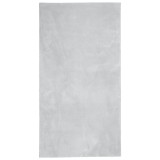 Cumpara ieftin Covor HUARTE, fir scurt, moale si lavabil, gri, 60x110 cm