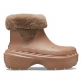 Cizme Crocs Stomp Lined Boot Maro - Cork, 38