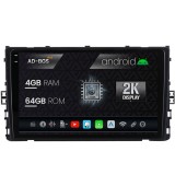 Navigatie 2K Volkswagen T-Roc (2017+), Android OS, S-Quadcore 4GB RAM + 64GB ROM, 9.5 Inch - AD-BGS90042K+AD-BGRKIT041-V2