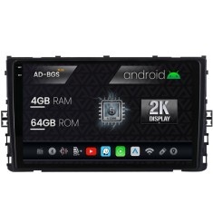 Navigatie 2K Volkswagen T-Roc (2017+), Android OS, S-Quadcore 4GB RAM + 64GB ROM, 9.5 Inch - AD-BGS90042K+AD-BGRKIT041-V2 foto