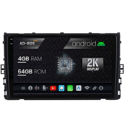 Navigatie 2K Volkswagen T-Cross (2018+), Android OS, S-Quadcore 4GB RAM + 64GB ROM, 9.5 Inch - AD-BGS90042K+AD-BGRKIT041V3 foto