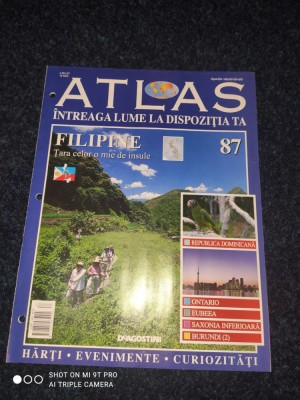 ATLAS - INTREAGA LUME LA DISPOZITIA TA: NR. 87 foto