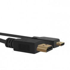 Cablu Qoltec HDMI Male/ Micro HDMI Male 1.5m black foto