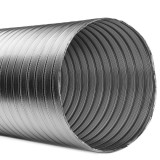 Tub evacuare hota Vision Touch, 1.5 m, Aluminiu comprimat