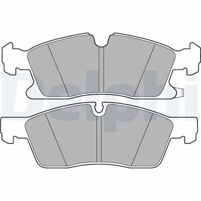 DELPHI LP3173 set placute frana,frana disc foto