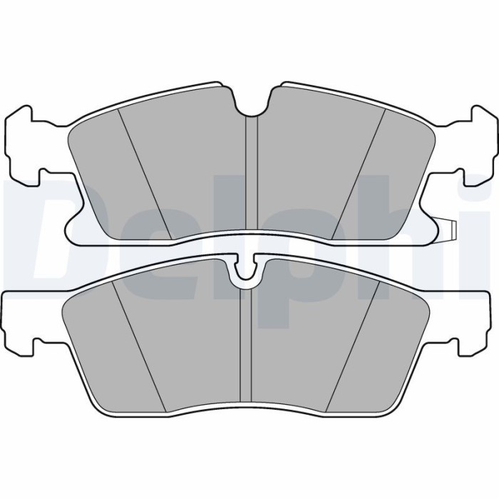 DELPHI LP3173 set placute frana,frana disc