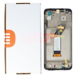 LCD+Touchscreen cu rama Xiaomi Redmi 10 2022 BLACK Original Service Pack