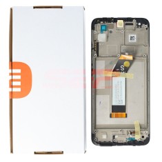 LCD+Touchscreen cu rama Xiaomi Redmi 10 2022 BLACK Original Service Pack