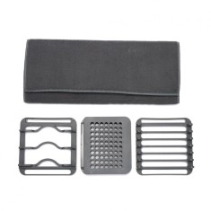SUPORT SCURGATOR DE VASE CU COVORAS 4 PC