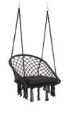 Hamac bumbac negru Javier 88x69x130 cm