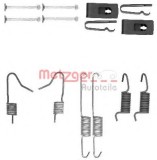 Set accesorii, saboti frana parcare NISSAN QASHQAI / QASHQAI +2 (J10, JJ10) (2007 - 2013) METZGER 105-0898