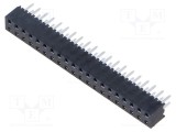 Conector şiruri pini mamă 40 PIN 2mm aurit THT SAMTEC