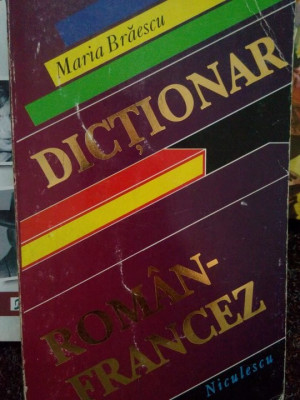 Maria Braescu - Dictionar roman-francez (1995) foto