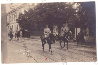 3785 - BUCURESTI, G-ral MACKENSEN - old postcard, real PHOTO - used - 1917 foto