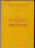 Conf A. Murgoci, &quot;Curs de capitole speciale de entomologie&quot; 1962 - Rar!