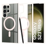 Techsuit - MagSafe Pro - Samsung Galaxy S23 Ultra - Nude Pink