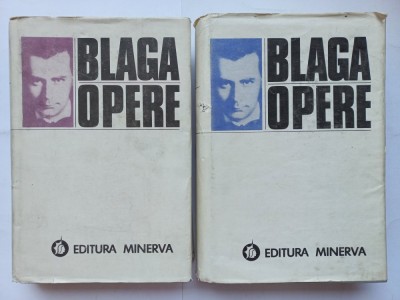 LUCIAN BLAGA - OPERE , VOL 1 + VOL. 2 foto