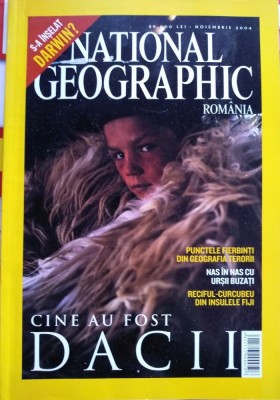 National Geographic noiembrie 2004 foto