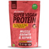 Proteina Super Vegan BIO(dupa efort) fructe rosii si goji cu DigeZyme(format mediu) Iswari