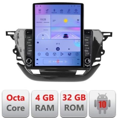 Navigatie Opel Corsa F 2019- Android radio gps internet Lenovo Octa Core 4+64 LTE KIT-corsa-f+EDT-E709 CarStore Technology foto