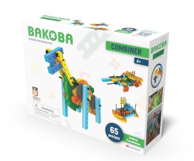 Joc de construit cu blocuri Combiner, Bakoba foto