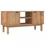 Comoda TV, 113,5x43x57 cm, lemn masiv de pin