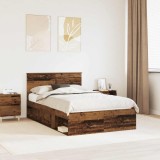 Cumpara ieftin Cadru de pat Lemn vechi 120 x 200 cm Lemn de pin masiv