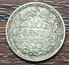 Moneda Olanda 10 Cents 1936 Regina Wilhelmina, Argint, Numismatica