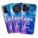 Husa Samsung Galaxy A40 Silicon Gel Tpu Model Love Is All You Need