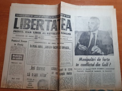 ziarul libertatea 2 februarie 1991-art stefan iordache foto