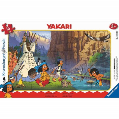Puzzle Tip Rama Yakari, 15 Piese foto
