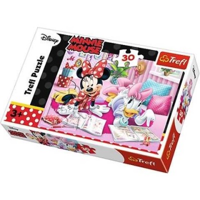 Puzzle Trefl Minnie Mouse si Daisy Duck 30 piese foto