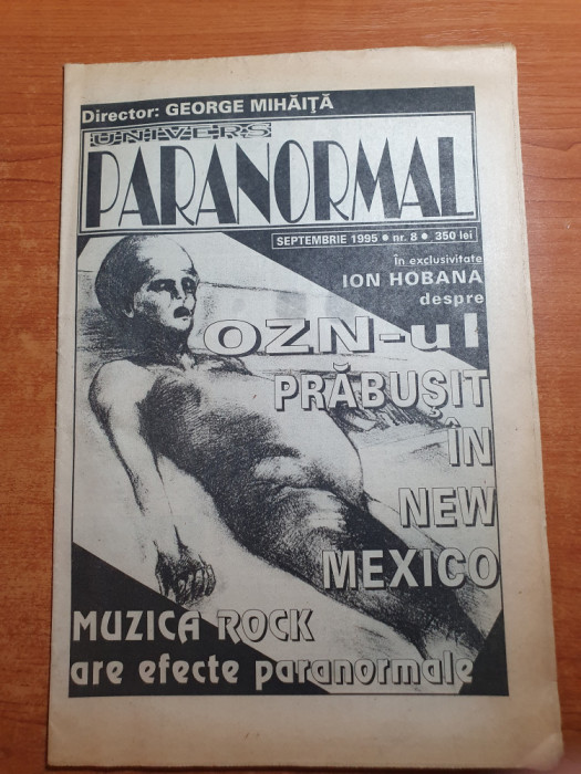 revista univers paranormal nr. 8, septembrie 1995-art.monica anghel