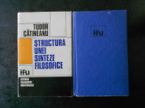 TUDOR CATINEANU - STRUCTURA UNEI SINTEZE FILOSOFICE 2 volume