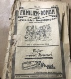 DER FAMILIEN ROMAN , Friedrich Augsburger, , edt Eminescu, Cernauti Pret 3 lei, Nr 21