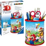 Cumpara ieftin Ravensburger - Puzzle 3D suport pixuri Super Mario 54 piese